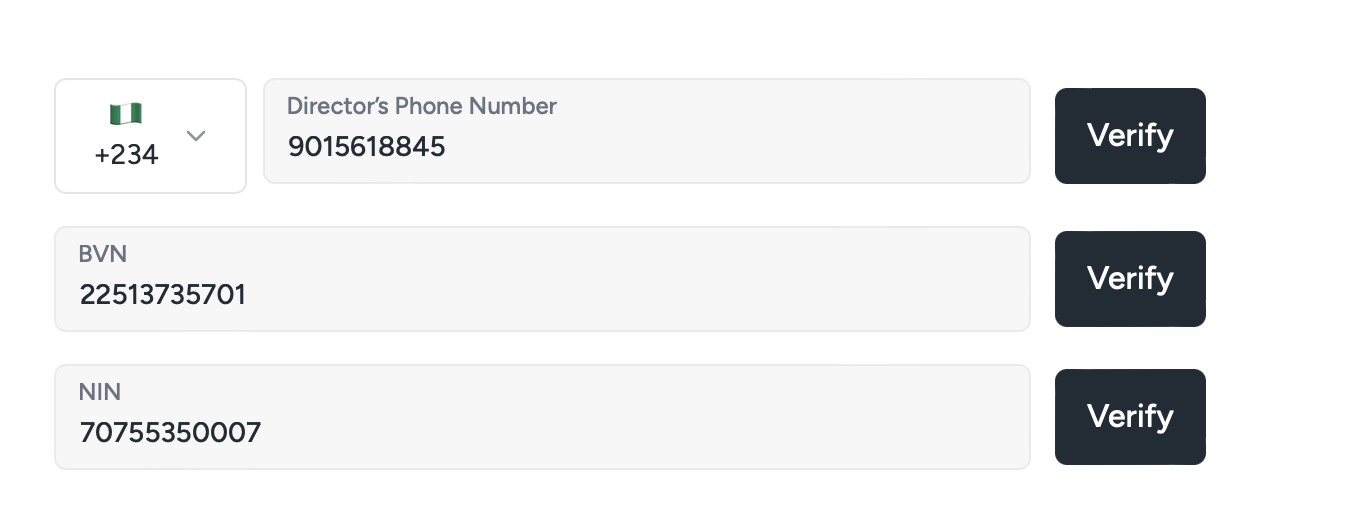 Verify Phone Number